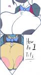 anthro big_breasts breast_shot breasts duo female heart_symbol huge_breasts nipples text r-mk nintendo pokemon absol_bartenders lucario_dealer absol canid canine felid feline generation_3_pokemon generation_4_pokemon lucario mammal pokemon_(species) 2018 digital_media_(artwork) english_text