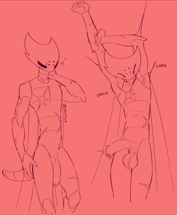 anthro arthropod_abdomen balls becoming_erect empty_eyes eyes_closed flaccid foreskin genitals half-erect hand_on_neck horn humanoid_genitalia humanoid_penis insect_wings long_foreskin male nude penis saggy_balls scar simple_background slim solo standing stretching throbbing throbbing_penis unretracted_foreskin wings nerunaur arthropod insect 2025 digital_media_(artwork) hi_res signature