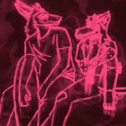 2_horns 3_eyes abstract_background anthro clothed clothing duo horn multi_eye skateboard vehicle mallikathesatanist_(artist) scp_foundation axxel_(axxelroze) mallikathesatanist scp-1471-a malo skulldog_(species) 1:1 line_art andromorph_(lore) gynomorph_(lore)
