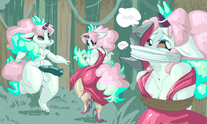anthro anthrofied balls bdsm big_butt biped bondage bottomwear bound butt clothed clothing crossdressing erection feet fingers footwear fur gag gagged genitals hair high_heels intersex legwear looking_at_viewer male nipples nude penis pokemorph shoes solo stockings toes topwear oddjuice nintendo pokemon equid equine galarian_form galarian_ponyta generation_8_pokemon horse mammal pokemon_(species) pony regional_form_(pokemon) absurd_res digital_media_(artwork) hi_res
