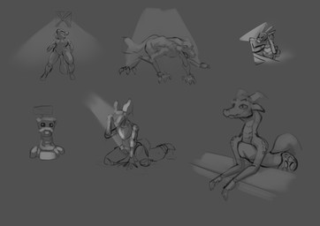 anthro apode breasts claws clothed clothing digitigrade duo female fingers fur group hair horn legless looking_at_viewer machine male nude screen screen_face serpentine simple_background standing tail hofi-peak mythology android canid canine draconcopode dragon fox mammal mythological_creature mythological_scalie protogen robot scalie synth_(vader-san) absurd_res greyscale hi_res monochrome