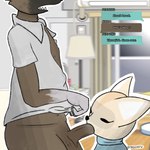 1:1 2024 aggretsuko anthro anthro_on_anthro anthro_penetrated anthro_penetrating anthro_penetrating_anthro black_nose bodily_fluids brown_body brown_fur canid canine clothed clothing dialogue digital_media_(artwork) duo english_text fellatio female female_penetrated fennec_fox fenneko fox freggsnsfw fucked_silly fur genitals haida_(aggretsuko) hi_res holding_clothing holding_object holding_shirt holding_topwear hyena interspecies male male/female male_penetrating male_penetrating_anthro male_penetrating_female mammal narrowed_eyes open_mouth oral oral_penetration partially_clothed penetration penile penile_penetration penis penis_in_mouth saliva saliva_on_penis sanrio sex shirt sitting speech_bubble spotted_hyena sweater teeth text topwear true_fox turtleneck