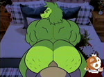 anthro belly big_butt big_penis bodily_fluids butt cellulite cum cum_inside doggystyle duo first_person_view from_behind_position genital_fluids genitals holidays huge_butt looking_back male male/male muscular penis sex slightly_chubby slightly_muscular thick_thighs possbooty christmas grinch krampus humanoid animated long_playtime sound webm