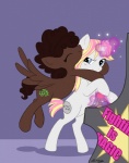 arcade cutie_mark duo eyes_closed feathered_wings feathers female female/female feral flying horn licking magic tail tail_tuft tailfro teasing tongue tongue_out tuft wings mingchee chimangetsu hasbro my_little_pony mythology lagneia olivia_the_pegasus equid equine mammal mythological_creature mythological_equine pegasus unicorn crossover