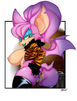anthro anus areola big_breasts big_butt breasts butt commentary duo erect_nipples female genitals huge_breasts inviting nipples smile vulva angelbreed sega sonic_the_hedgehog_(series) bessi_the_bat fan_character bat mammal 2016 hi_res story story_in_description