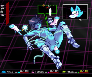 abdominal_bulge anal anal_penetration anthro armor balls bdsm big_penis blue_body blue_skin blush bodily_fluids bondage boots bound bulge butt clothing cum duo erection femboy floating_hands footwear forced gauntlets genital_fluids genitals gloves gynomorph gynomorph/male gynomorph_anthro gynomorph_penetrating gynomorph_penetrating_male hair handwear humanoid_genitalia humanoid_penis intersex intersex/male intersex_anthro intersex_penetrating intersex_penetrating_male kiss_mark lipstick lipstick_on_penis machine makeup male male_human male_penetrated navel nipples not_furry nude penetration penile penis rape restraints rope rope_bondage sex shoes simple_background size_difference smile teeth text thick_thighs torn_clothing yellow_eyes eviltqf deltarune undertale_(series) kris_dreemurr tasque_manager darkner felid feline human mammal robot 2025 digital_media_(artwork) english_text hi_res