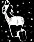 anus butt clothed clothing crossgender female genitals mask mtf_crossgender not_furry presenting presenting_hindquarters pussy solo unknown_artist off_(game) zacharie_(off) human mammal aliasing digital_media_(artwork) hi_res