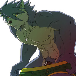 abs amber_eyes anthro bangs barely_visible_genitalia barely_visible_penis black_nose clothed clothing countershade_crotch countershade_face countershade_torso countershading fur genitals green_clothing green_underwear grey_body grey_fur humanoid_genitalia humanoid_penis jewelry male mostly_nude multicolored_body multicolored_fur muscular muscular_anthro muscular_male necklace nipples partially_clothed pecs penis pink_nipples pubes simple_background solo two_tone_body two_tone_fur underwear underwear_down underwear_only undressing white_background run_aki morenatsu kouya_aotsuki canid canine canis domestic_dog husky mammal nordic_sled_dog spitz 1:1 2022 hi_res