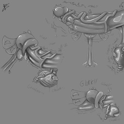 ahegao anthro big_penis bodily_fluids deep_throat drooling excessive_saliva eye_roll fellatio female gagging genitals glurk heart-shaped_pupils huge_penis hyper hyper_genitalia hyper_penis intersex intersex/female looking_pleasured male male/female messy monster_girl_(genre) neck_bulge onomatopoeia oral oral_penetration penetration penile penis plant saliva saliva_string sex slurp sound_effects text throbb tongue tongue_out tongue_out_fellatio vein veiny_penis yaginoko mario_bros nintendo flora_noko_(yaginoko) elemental_creature flora_fauna piranha_plant 1:1 absurd_res hi_res monochrome