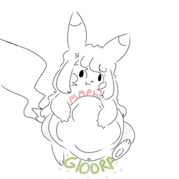 digestion fatal_vore forced male male/male male_pred male_prey unwilling_prey vore weight_gain allimoo lunar-io nintendo pokemon allison_(pikachu) generation_1_pokemon pikachu pokemon_(species) 1:1 hi_res