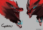 2013 avoid_posting blue_eyes canine feral frisky_ferals fur glowing glowing_eyes gorou mane necklace open_mouth red_fur sefeiren skull tongue whiskers
Rating: Safe
Score: 5
User: otterface
Date: February 14, 2013