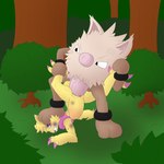 abdominal_bulge angry anklet ass_up big_penis bracelet brown_body brown_skin bruised bruised_eye claws clenched_teeth clitoris cross-popping_vein duo feet female fist foot_on_face forced forest forest_background fur genitals holding_both_ankles holding_both_legs holding_legs_open holding_legs_up huge_penis jewelry lying male male/female male_penetrating missing_tooth multiple_piercings nature nature_background no_irises on_front penetration penis piercing pig_nose pink_claws pink_eyes pink_penis plant pussy questionable_consent scratches sex spread_legs spreading submission_hold tail tan_body tan_fur teeth tree vaginal vaginal_penetration yellow_body yellow_fur anoelotl nintendo pokemon abra generation_1_pokemon mammal pokemon_(species) primeape 1:1 absurd_res digital_drawing_(artwork) digital_media_(artwork) hi_res shaded