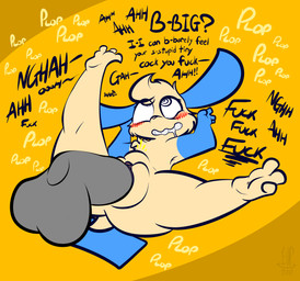 anthro anthro_penetrated balls blind blush disability disembodied_penis duo erection feet female female_anthro female_focus female_penetrated fucked_silly genitals huge_penetration looking_pleasured male male/female male_penetrating male_penetrating_female open_mouth penetration penile penile_penetration penis penis_in_vagina sex simple_background smile solo_focus text toes vaginal vaginal_penetration vulva thefablednekos nintendo pokemon kelly_(thefablednekos) generation_3_pokemon mammal minun pokemon_(species) 2019 absurd_res dated digital_media_(artwork) english_text hi_res