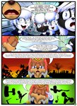 cemetery conflict desolate dialogue female fight flags group male melee_weapon petition plant reactions silhouette smiles sword text tombstone training tree weapon juanonyx zeromegas idw_publishing sega sonic_the_hedgehog_(comics) sonic_the_hedgehog_(idw) sonic_the_hedgehog_(series) klaue_the_lion lori_(jmh) natasha_(jmh) onyx_(jmh) tangle_the_lemur valencia_(jmh) felid lemur lion mammal mephitid pantherine primate skunk strepsirrhine comic english_text hi_res story