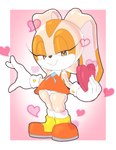 anthro bow_panties bow_underwear brown_eyes clothed clothing dress female footwear gloves handwear heart_symbol holding_heart panties shoes solo underwear upskirt white_clothing white_panties white_underwear young lprez sega sonic_the_hedgehog_(series) cream_the_rabbit lagomorph leporid mammal rabbit 2024 absurd_res digital_media_(artwork) hi_res