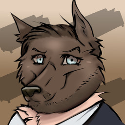abstract_background alternate_species anthro beard brown_body brown_fur facial_hair fur furniture furrification male politics smile sofa solo anonymous_artist jd_vance messytails canid canine canis domestic_dog mammal 1:1 bust_portrait digital_media_(artwork) firealpaca_(artwork) icon portrait