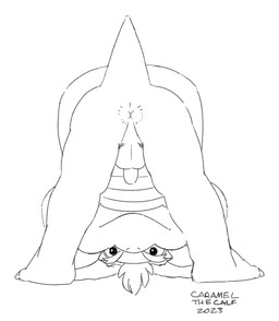 anthro anus balls butt genitals looking_at_viewer looking_back_through_legs looking_through looking_through_legs looking_through_legs_at_viewer male penis presenting presenting_anus rear_view shell smile solo tail young young_anthro young_male caramelthecalf mario_bros nintendo bowser_jr. dragon_koopa koopa scalie hi_res monochrome