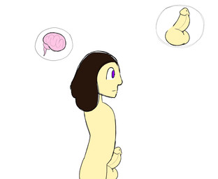 anthro balls beak belly big_belly big_butt black_hair brain brain_shrinking butt genitals hair human_to_anthro humanoid_genitalia male narrowed_eyes organs penis pink_body raised_tail side_view simple_background solo species_transformation standing tail throbbing throbbing_penis tongue tongue_out transformation white_background gyroesehni avian bird flamingo human mammal 2025 animated digital_drawing_(artwork) digital_media_(artwork)