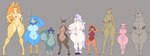 anthro armadillo avian background_character bear big_breasts bird blush breast_size_difference breasts canid canine canis ceroba_ketsukane deer dina_(undertale_yellow) domestic_dog equid equine eyes_closed feet female flat_chested fox genitals group hair hi_res honeydew_shopkeeper hooves horn huge_breasts inverted_nipples jane_(undertale_yellow) larger_female mammal martlet_(undertale_yellow) mooch_(undertale_yellow) mythological_creature mythological_equine mythology nipples nude paws pubes pussy rodent sciurid short_stack signirsol size_difference slightly_chubby small_breasts tail tall_miner_(undertale_yellow) talons thick_thighs toes tree_squirrel undertale_(series) undertale_yellow unicorn wanda_(undertale_yellow) wide_hips xenarthran