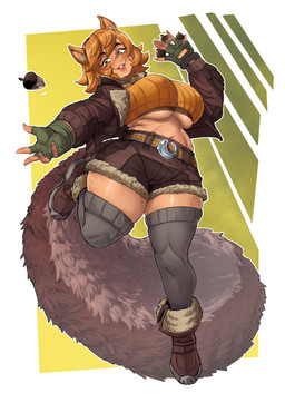 absolute_territory accessory acorn animal_ear_hairband animal_ear_headband animal_ears animal_ears_headband animal_tail belt big_breasts big_tail biped blush bottomwear breasts brown_body brown_bottomwear brown_clothing brown_footwear brown_fur brown_shoes brown_shorts brown_topwear buckteeth clothed clothed_female clothed_humanoid clothing exposure_variation eyebrows eyelashes fake_ears female female_humanoid fingerless_gloves fluffy fluffy_tail food footwear freckled_breasts freckled_face freckled_legs freckled_thighs freckles front_view fruit fully_clothed fully_clothed_female fully_clothed_humanoid fur gloves green_background green_clothing green_eyes green_gloves green_handwear grey_body grey_clothing grey_fur grey_legwear grey_thigh_highs hair hair_accessory hairband handwear huge_breasts inner_ear_fluff iris legwear looking_at_viewer navel nut_(fruit) official_alternate_costume open_clothing open_mouth open_smile open_topwear orange_clothing orange_hair orange_topwear plant pupils shoes short_hair shorts simple_background slightly_chubby smile smiling_at_viewer solo tail tan_body tan_skin teeth thigh_highs topwear tuft under_boob wearing_gloves white_background white_pupils insouwu marvel marvel_rivals squirrel_girl_(marvel) animal_humanoid humanoid mammal mammal_humanoid rodent rodent_humanoid sciurid sciurid_humanoid tree_squirrel_humanoid absurd_res hi_res