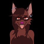 1:1 ahegao alpha_channel anthro belle_delphine brown_body brown_eyebrows brown_fur brown_hair canid canine ear_piercing ear_tips eye_scar eyebrows facial_scar fangs felid feline feline_eyes female fennec_fox fox fur hair hi_res hybrid industrial_piercing kariatenma long_hair looking_pleasured lynx mammal multicolored_body multicolored_fur piercing pink_nose procyonid raccoon red_eyes scar sleepy.inkzzz solo teeth tongue true_fox two_tone_body two_tone_fur