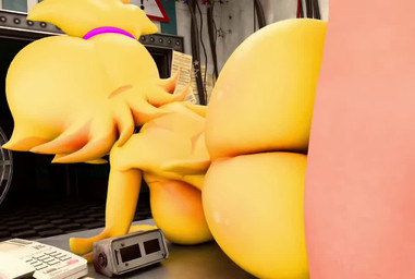 anthro anthro_focus anthro_penetrated back_boob big_breasts big_butt blonde_hair breasts butt desk desk_fan duo erection feathers female female_anthro female_focus female_on_human female_penetrated furniture genitals hair human_on_anthro human_on_robot human_penetrating human_penetrating_anthro human_penetrating_female indoor_nudity indoor_sex inside interspecies light-skinned_male light_body light_skin lying machine male male/female male_human male_penetrating male_penetrating_anthro male_penetrating_female nude nude_anthro nude_female nude_human nude_male on_desk on_side penetration penile penile_penetration penis purple_hairband sex solo_focus table tail tail_feathers tail_motion tailwag wide_hipped_anthro wide_hipped_female wide_hips yellow_body ikytaru sound_warning cryptiacurves_(modeler) opennsfwsp_(sfx) five_nights_at_freddy's fredina's_nightclub scottgames chica_(fnaf) chiku_(cryptiacurves) animatronic avian bird chicken galliform human mammal phasianid robot 2025 3d_(artwork) 3d_animation animated digital_media_(artwork) loop short_playtime sound webm
