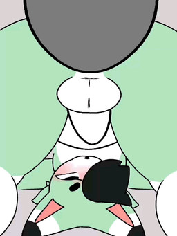 anal anal_penetration anthro balls big_butt blush butt erection genitals machine_penetrated machine_sex male male/male male_penetrated male_penetrating male_penetrating_male multicolored_body penetration penis sex simple_background solo split_color jun_zi_(artist) jun_zi_(character) canid canine fox mammal 2d_animation 3:4 animated