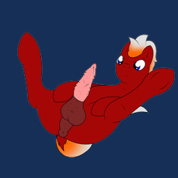 anus balls butt crossbreed diamonds dragon equine feral horse lunaesshadow male my_little_pony original_character pegasus penis pony precum solo wings
Rating: Explicit
Score: 0
User: Lightning_Streak
Date: August 19, 2012