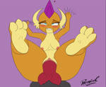 3_toes abdominal_bulge ahegao animal_genitalia animal_penis anthro anthro_on_anthro anthro_penetrated anthro_penetrating anthro_penetrating_anthro areola bedroom_eyes big_breasts big_penis blush bouncing_breasts breasts canine_genitalia canine_penis clitoris dark_body dark_fur duo eyelashes eyeshadow fangs feet female female_penetrated first_person_view foot_focus fucked_silly fur genitals heart_symbol hindpaw horn knot knotted_penis lidded_eyes looking_pleasured makeup male male/female male_penetrating male_penetrating_female male_pov moan narrowed_eyes nipples nude offscreen_character paws penetration penile penile_penetration penis penis_in_pussy seductive sex smile soles sound_effects spread_legs spread_toes spreading teeth thick_thighs toes vaginal vaginal_penetration reminic friendship_is_magic hasbro my_little_pony mythology edward_(furry) fan_character smolder_(mlp) anubian_jackal canid canine canis dragon jackal mammal mythological_creature mythological_scalie scalie 2d_animation animated frame_by_frame hi_res short_playtime sound webm