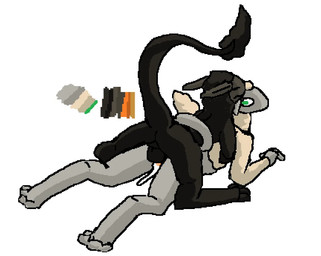 4_toes anthro backsack balls balls_deep black_body black_fur bodily_fluids cum cum_in_vagina cum_inside digitigrade dominant dominant_male duo ears_back ears_down ejaculation eyes_closed feet female female_penetrated fur genital_fluids genitals green_eyes grey_body grey_fur leaking_cum male male/female male_penetrating male_penetrating_female penetration penile penile_penetration penis pivoted_ears raised_tail sex submissive submissive_female tail tail_coil tan_body tan_fur toes wool_(fur) greenguycombine the_nature_of_predators coal_(greenguycombine) yvette_(greenguycombine) alien mammal venlil_(the_nature_of_predators)