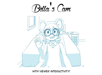 anthro bed bedroom buckteeth cam_show camera_view camgirl cellphone chair clothed clothing dress electronics eyewear female flat_chested furniture glasses looking_at_viewer office_chair phone sitting smartphone solo teeth text young young_anthro aogami bella_mouse house_mouse mammal mouse murid murine rodent 2017 digital_media_(artwork) english_text hi_res monochrome