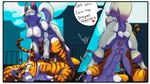 abs ahegao ambiguous_fluids anal anal_penetration anthro anus areola ball_slap big_bulge big_butt bulge butt doggystyle dominant dominant_intersex duo female female_penetrated from_behind_position gynomorph gynomorph/female gynomorph_penetrating gynomorph_penetrating_female heart_symbol intersex intersex/female intersex_penetrating intersex_penetrating_female larger_female looking_pleasured mounting muscular muscular_female nude penetration penile penile_penetration penis_in_ass pinned pinned_to_ground rough_sex sex size_difference slap small_dom_big_sub stripes tail text thick_thighs spicyboi01 dreamworks instant_loss_2koma kung_fu_panda master_tigress zhen_(kung_fu_panda) canid canine corsac_fox felid fox humanoid mammal pantherine south_china_tiger tiger true_fox 16:9 absurd_res english_text hi_res widescreen