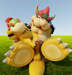 anthro duo erection feet foot_fetish foot_play footjob foreskin genitals humanoid_genitalia humanoid_penis male male/male nude penis sex shell-less size_difference young young_anthro tribaldragon bowser_day mario_bros nintendo bowser bowser_jr. koopa reptile scalie turtle 3d_(artwork) absurd_res digital_media_(artwork) hi_res father_(lore) father_and_child_(lore) father_and_son_(lore) incest_(lore) parent_(lore) parent_and_child_(lore) parent_and_son_(lore) son_(lore)