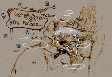 anthro anthro_on_anthro balls bodily_fluids breath brown_background collar dripping duo faceless_character faceless_male genital_fluids genitals good_boy male male/male male_anthro open_mouth panting penis penis_on_face praise precum precum_drip simple_background sticky submissive submissive_anthro submissive_male subspace tongue tongue_out blushing_yokai tobias_weatherby canid canine canis domestic_dog mammal