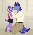 adult_on_young age_difference anthro duo female hand_on_face kissing male male/female size_difference young s1ck0z0n3 canid canine canis domestic_dog mammal absurd_res hi_res daughter_(lore) father_(lore) father_and_child_(lore) father_and_daughter_(lore) incest_(lore) parent_(lore) parent_and_child_(lore) parent_and_daughter_(lore)