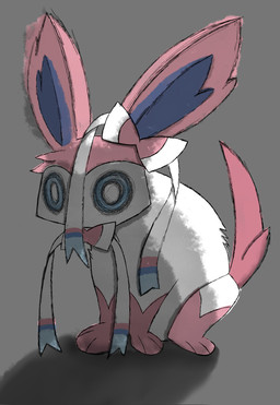 blue_eyes female feral fur hunched_over mouthless pink_body pink_fur ribbons_(anatomy) shocked simple_background solo tail traumatized white_body white_fur pixmeer nintendo pokemon eeveelution generation_6_pokemon mammal pokemon_(species) sylveon hi_res reaction_image