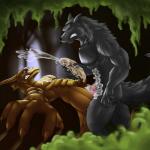 2012 anal anal_penetration canine couple cum cumshot dragon erection gay handjob interspecies jathiros_(artist) male mammal orgasm penetration penis sex wolf
Rating: Explicit
Score: 7
User: furmann
Date: March 06, 2014