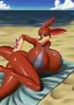 akrennian alien beach big_breasts bikini breasts chochi clothed clothing eyewear female glasses nessie_(character) seaside skimpy solo sunglasses swimsuit
Rating: Questionable
Score: 5
User: dragonlover91
Date: March 29, 2011