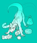 ambiguous_gender feral gift happy open_mouth open_smile quadruped sharp_teeth simple_background smile solo tail tail_motion tailwag teeth text treat 0ct0m0n0 mythology dragon mythological_creature mythological_scalie scalie absurd_res artist_name hi_res monochrome