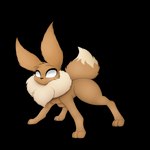 ambiguous_gender brown_body brown_fur contagious feral fur neck_tuft nude simple_background solo surprise transformation tuft allbadbadgers conditional_dnp nintendo pokemon eevee generation_1_pokemon pokemon_(species) 1:1 absurd_res alpha_channel hi_res story story_in_description trans_(lore)