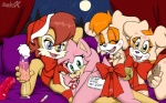 age_difference alcohol amber_eyes amy_rose anthro aval0nx bed beverage blue_eyes butt chipmunk cracker cream_the_rabbit cute dildo eyes_closed female full_moon glass green_eyes hair hedgehog kiss_mark lagomorph looking_at_viewer mammal milf moon mother mother_and_daughter night orange_hair parent pillow pink_hair presenting presenting_hindquarters rabbit red_hair rodent sally_acorn sega sex_toy smile sonic_(series) vanilla_the_rabbit young
Rating: Explicit
Score: 13
User: Robinebra
Date: December 26, 2012