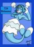 anthro anthrofied blue_text_box breasts caption_box female id_number nipples nude number pokedex_number pokemorph pose solo text text_box water bernardol22 hitori09 nintendo pokemon lana_(pokemon) pokemon_trainer brionne generation_7_pokemon mammal marine pinniped pokemon_(species) hi_res pinup species_name