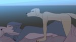 16:9 2d_animation anal anal_penetration animated anthro beastars bird_dog canid canine canis damian5320 domestic_dog dominant duo foreskin genitals hi_res hunting_dog jack_(beastars) labrador larger_penetrated legoshi_(beastars) loop male male/male male_penetrated mammal penetration penis retriever sex short_playtime size_difference small_dom_big_sub small_top_big_bottom widescreen wolf