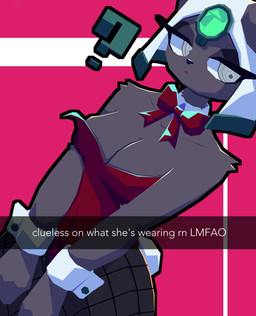 anthro big_breasts black_nose breasts bunny_costume cleavage clothed clothing costume cuffs_(clothing) eyelashes female fishnet_clothing fishnet_legwear front_view fur grey_body grey_eyes grey_fur headgear headwear legwear leotard oblivious pink_background question_mark red_bow red_clothing red_leotard simple_background solo thick_thighs white_clothing white_headwear wide_hips kappanana nine_sols red_candle_games chien_(nine_sols) felid feline mammal solarian absurd_res hi_res
