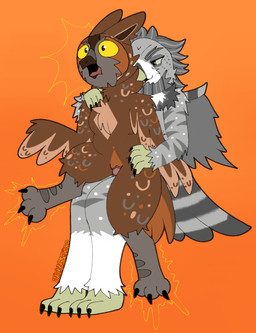 andromorph andromorph/male animal_genitalia anthro anthro_on_anthro claws cloaca cloacal cloacal_penetration cloacal_penis duo feet forced genitals glistening glistening_eyes gradient_background intersex intersex/male male penetration rape sex shocked simple_background sitting_on_another struggling talon_hands talons toes twitching_toes winged_arms wings jackrabbit_(artist) avian bird owl absurd_res digital_media_(artwork) flat_colors hi_res ibispaint_(artwork) signature trans_(lore) trans_man_(lore)