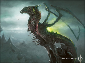 ambiguous_gender black_body claws cloud feral mountain outside quadruped rock side_view sitting solo tail text wings chippy hasbro magic:_the_gathering mythology wizards_of_the_coast ambient_bird dragon mythological_creature mythological_scalie scalie 2010 4:3 english_text hi_res official_art