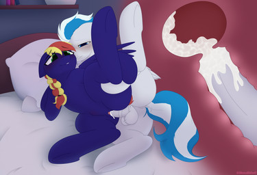 animal_genitalia animal_penis anus balls bed bedroom big_balls blue_body blue_eyes blue_hair blue_tail bodily_fluids cum cum_in_uterus cum_in_vagina cum_inside duo equine_genitalia equine_penis female female_penetrated feral feral_on_feral feral_penetrated feral_penetrating feral_penetrating_feral furniture genital_fluids genitals green_eyes hair inside internal internal_vaginal lying male male/female male_penetrating male_penetrating_female medial_ring on_bed on_side penetration penile penile_penetration penis penis_in_vagina quadruped raised_leg red_hair red_tail sex side_view smile tail uterus vaginal vaginal_penetration vulva wings x-ray_view skandikuwu hasbro my_little_pony mythology command_stryke jade_spark equid equine mammal mythological_creature mythological_equine pegasus full-length_portrait hi_res portrait