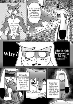 accessory ainu_clothing animal_genitalia animal_penis anthro balls beard belt big_ears big_feet bone bottomwear buckteeth canine_genitalia canine_penis clothed_to_nude clothing collar countershade_face countershade_fur countershade_torso countershading cutlery dialogue eyebrows facial_hair feathers feet female floppy_ears fur genitals hair headband kitchen_utensils male muscular muscular_anthro muscular_male nude nude_anthro nude_male one_eye_obstructed penis simple_background skull teeth text thick_eyebrows tools topless_to_nude undressing white_background white_body white_fur white_hair efradraws northwind_(efradraws) isepo_(efradraws) uspul_(efradraws) canid canine canis lagomorph leporid mammal rabbit wolf absurd_res black_and_white comic digital_media_(artwork) english_text halftone hi_res monochrome