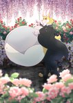 anthro belly big_belly big_butt butler butt huge_belly huge_butt hyper hyper_belly hyper_butt long_ears male midriff midriff_jacket navel overweight overweight_male short_tail solo tail tail_tuft tuft neonbarx lagomorph leporid mammal rabbit absurd_res hi_res