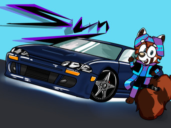 anthro car clothed clothed_anthro clothed_male clothing facial_markings festival festival_clothing fully_clothed fully_clothed_anthro fully_clothed_male fur gesture head_markings male male_anthro markings multicolored_body multicolored_fur open_mouth open_smile smile smiling_at_viewer solo tail vehicle waving waving_at_viewer sunshine4155262 bluey_(series) nissan nissan_silvia aritado_(character) ailurid mammal red_panda 4:3 digital_drawing_(artwork) digital_media_(artwork)